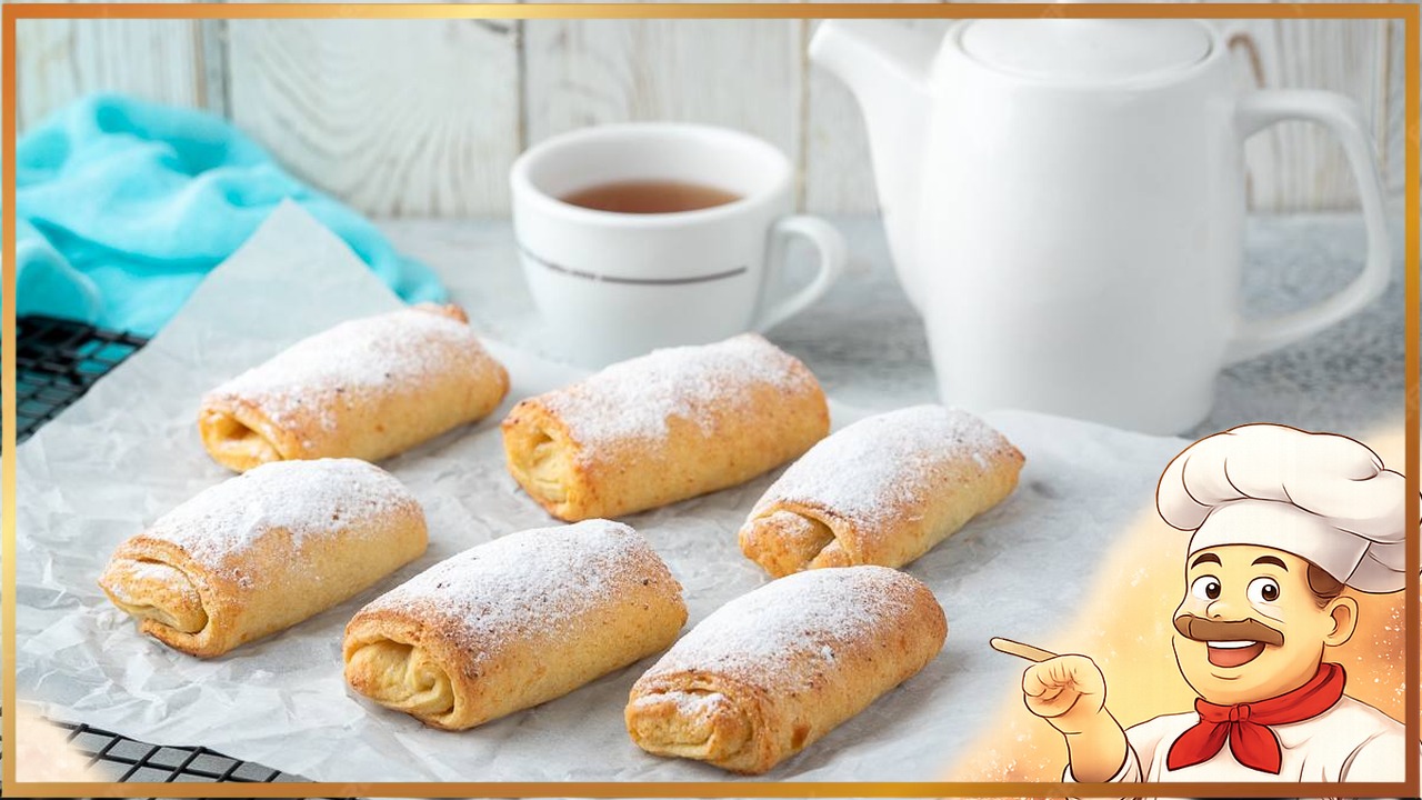 Творожное печенье с вареной сгущенкой