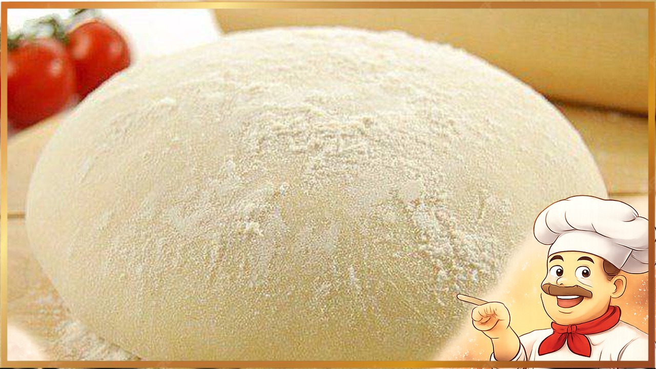 Тонкое тесто для пиццы