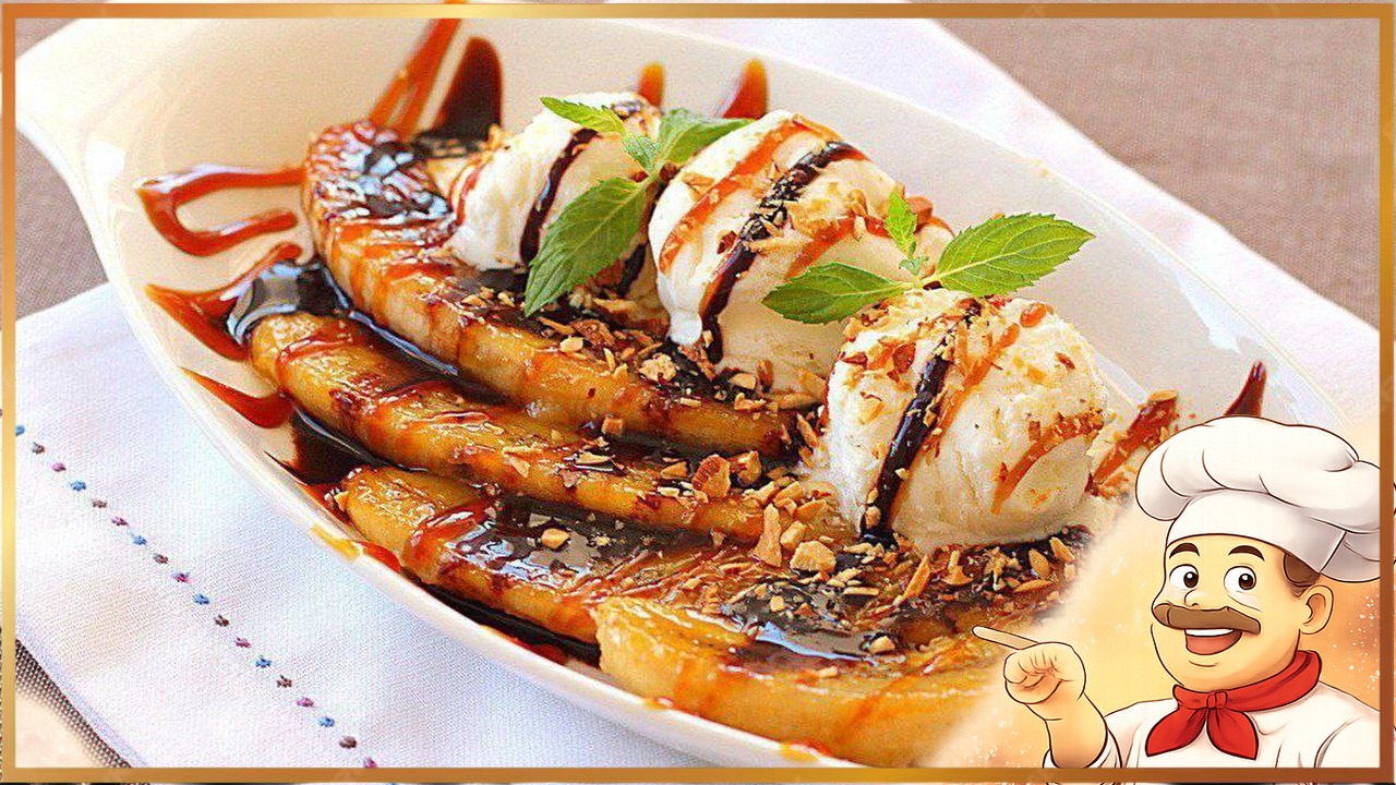 Бананы в карамели