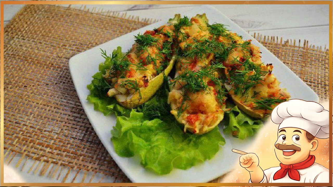 Кабачковые лодочки