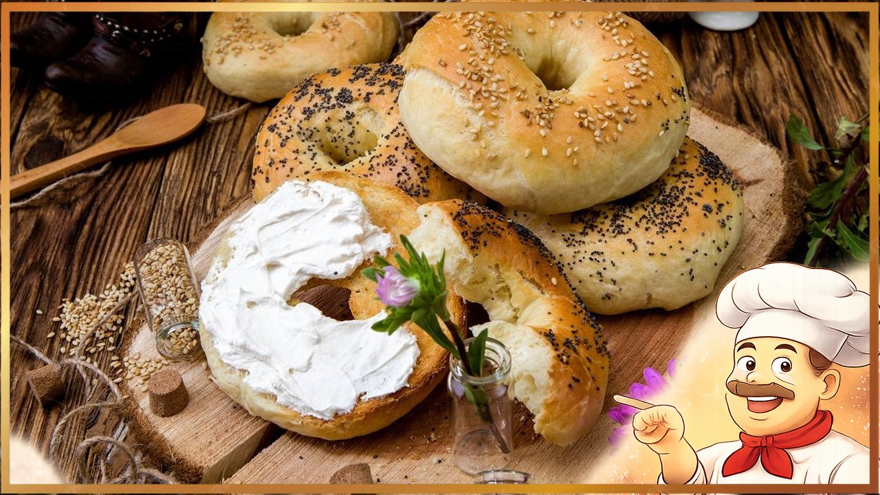 Бейглы — булочки к завтраку