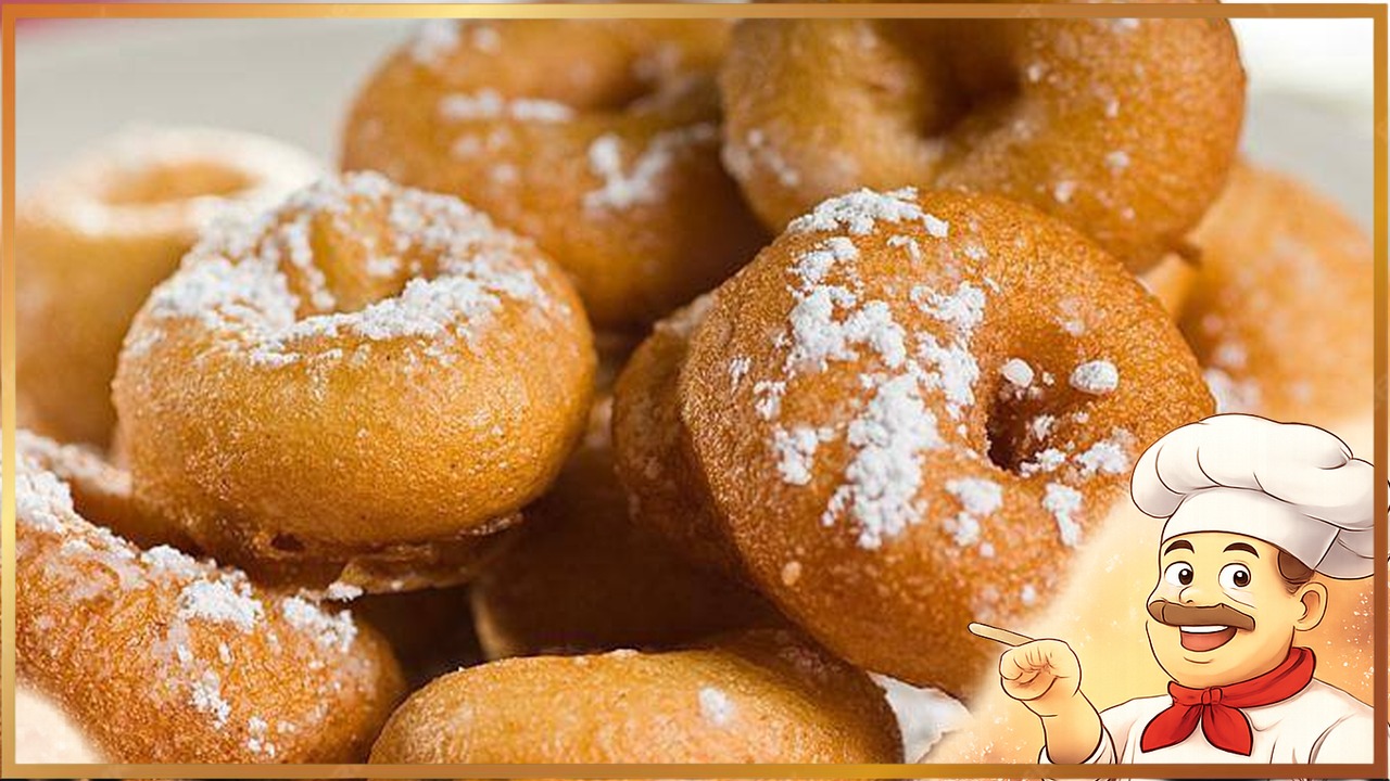 Пончики на сгущенке