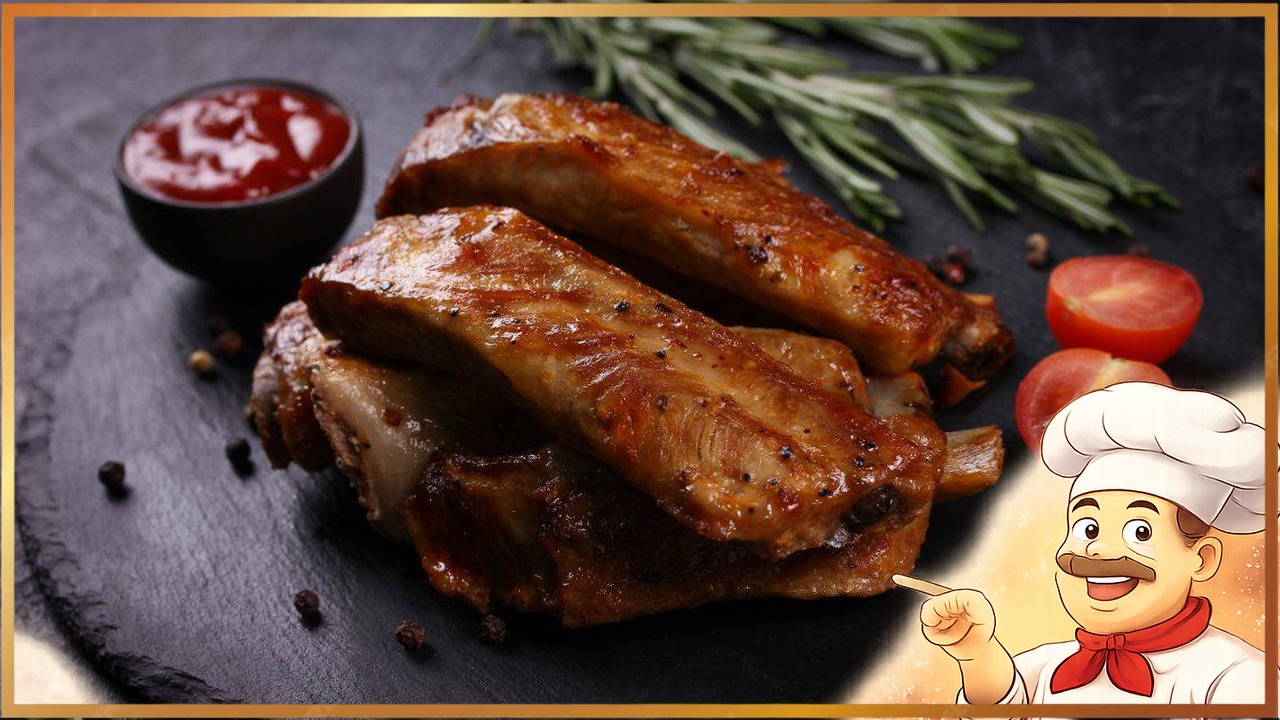 Ребрышки в медовом маринаде