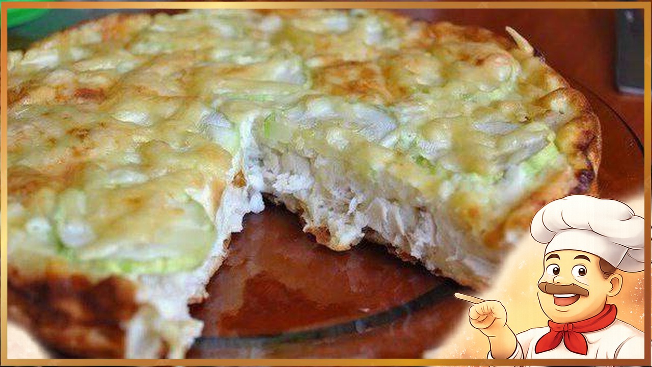Лёгкий куриный пирог