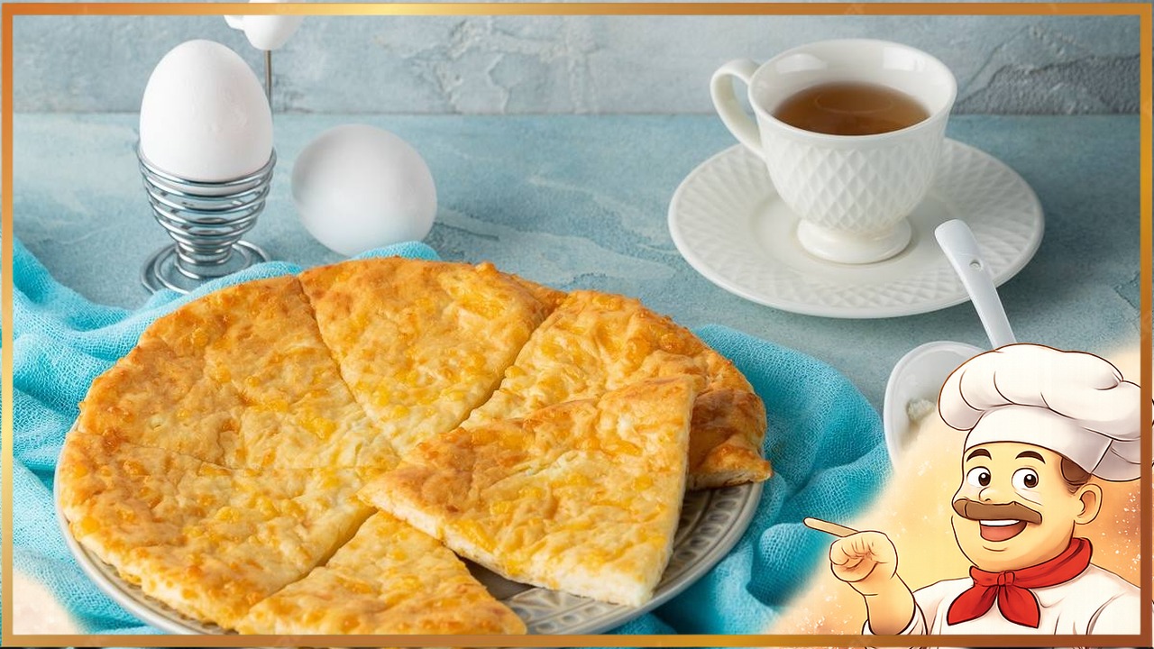 Творожная лепешка для завтрака