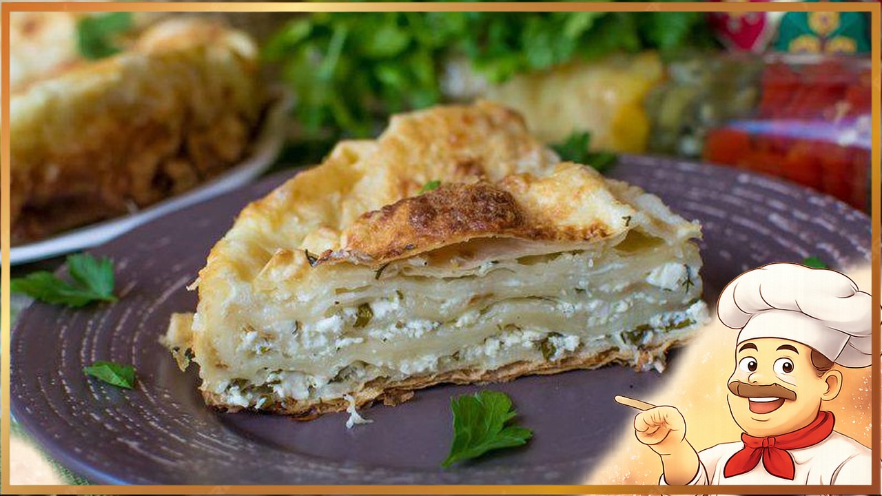 Ачма с творогом