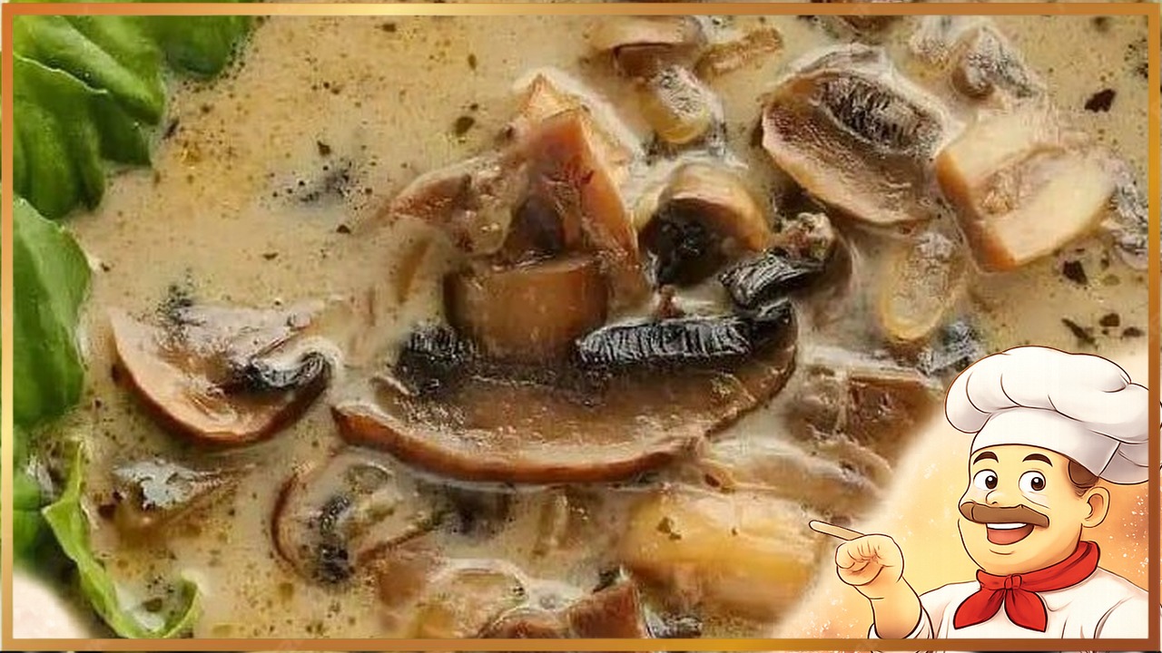 ​Грибной суп