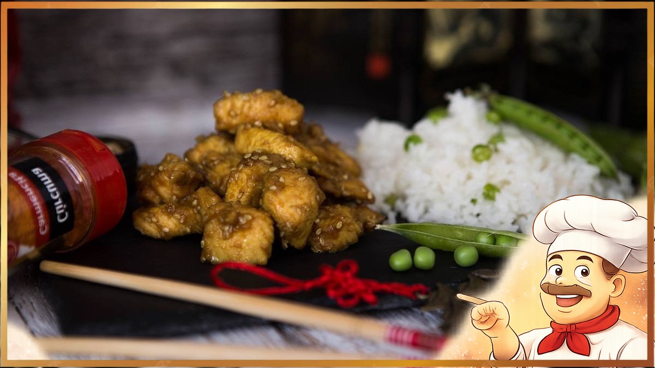 Курица с приправами и медом