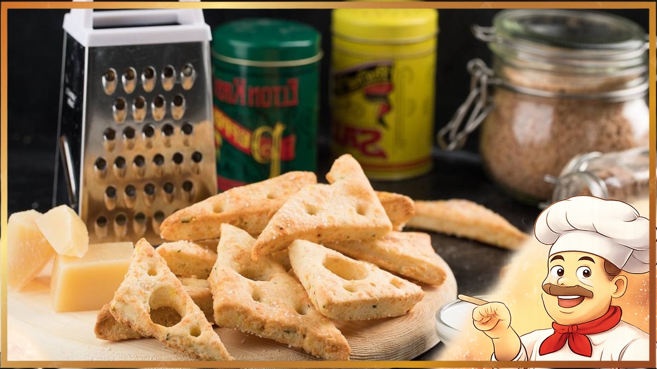 Сырное печенье