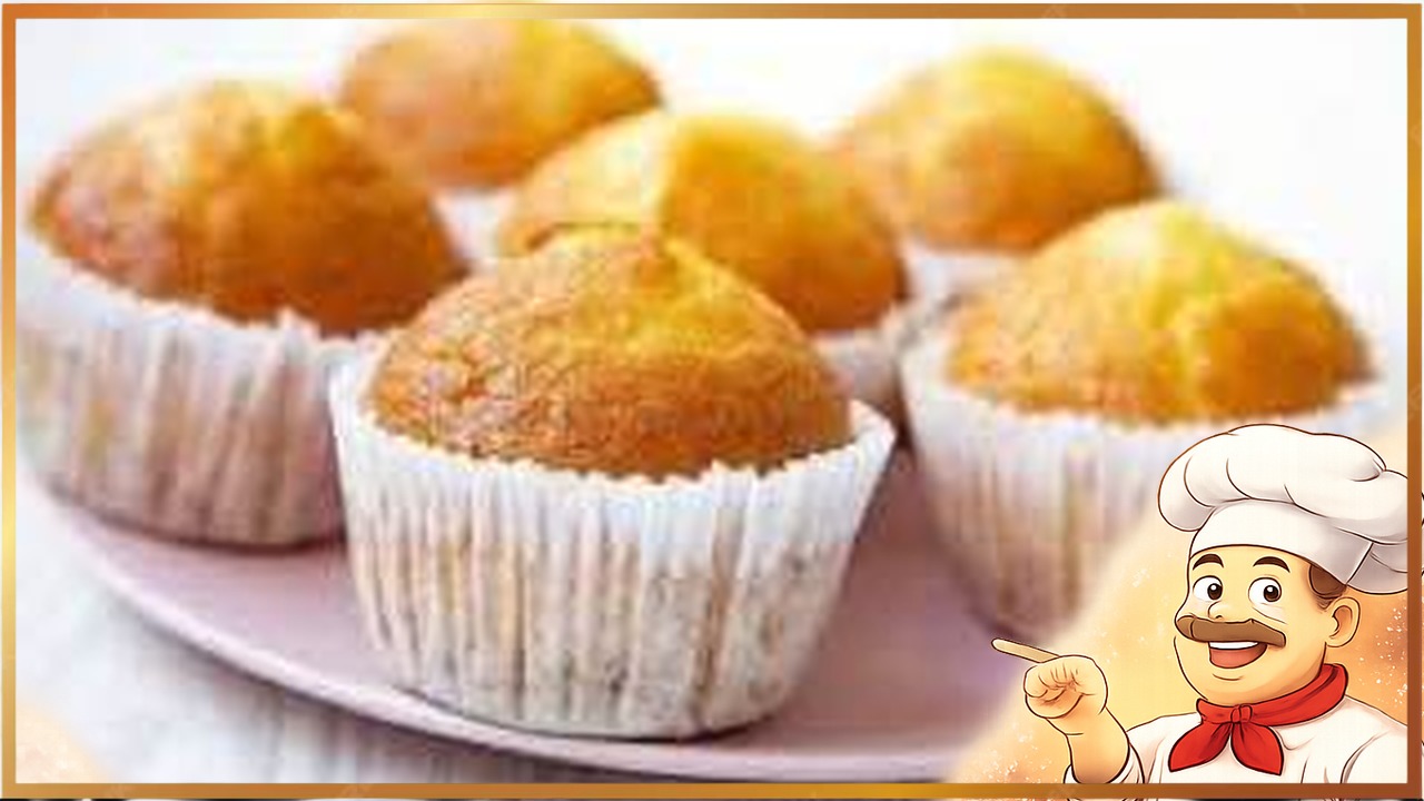 Лимонные маффины