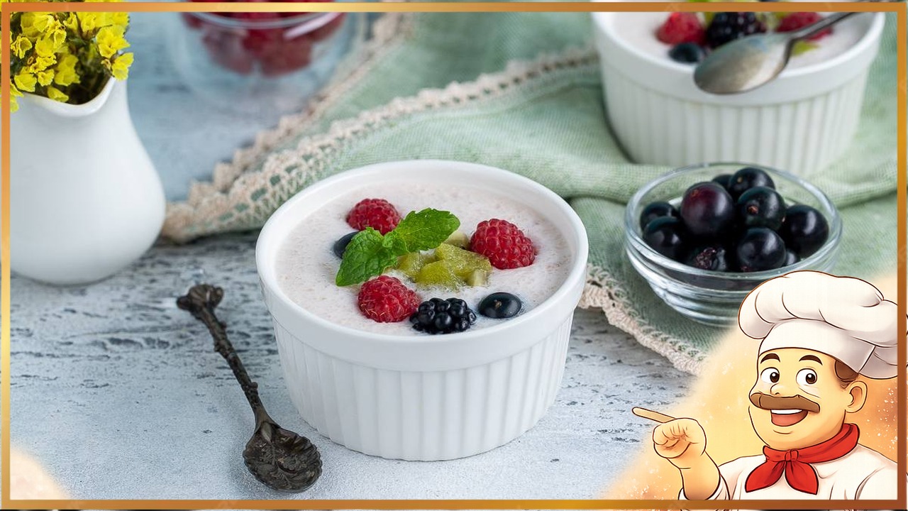 Фруктово-йогуртовый десерт