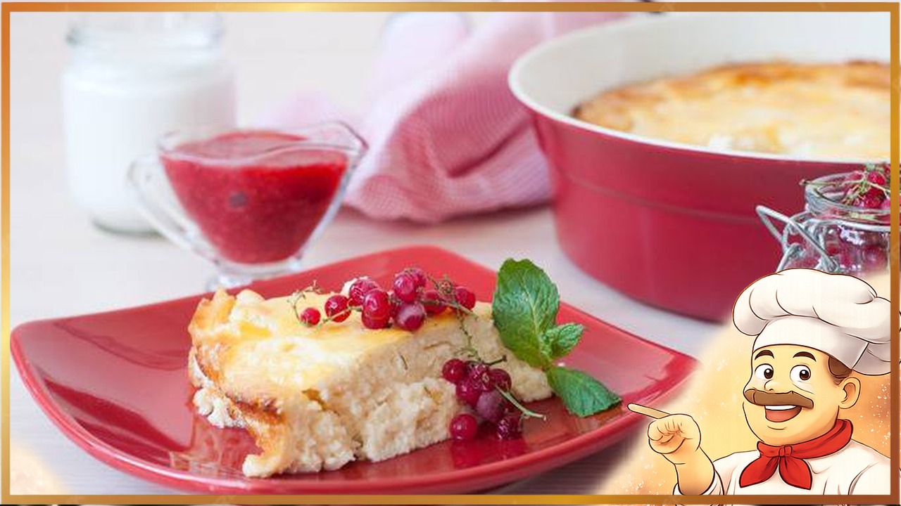 Творожный пудинг