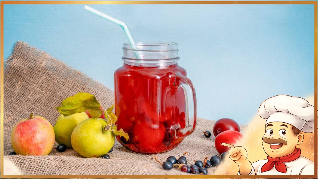 Фруктово-ягодный компот