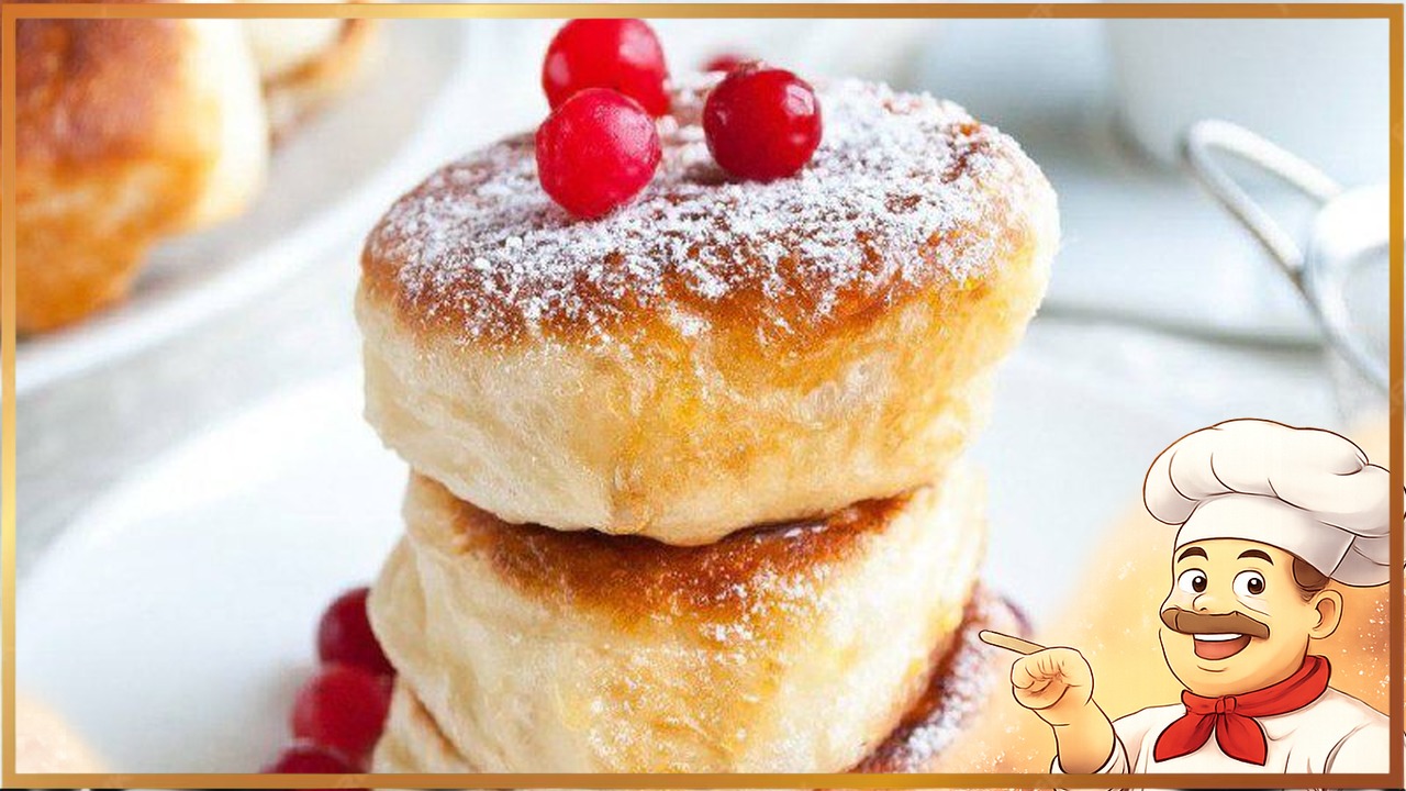 Пышные оладьи