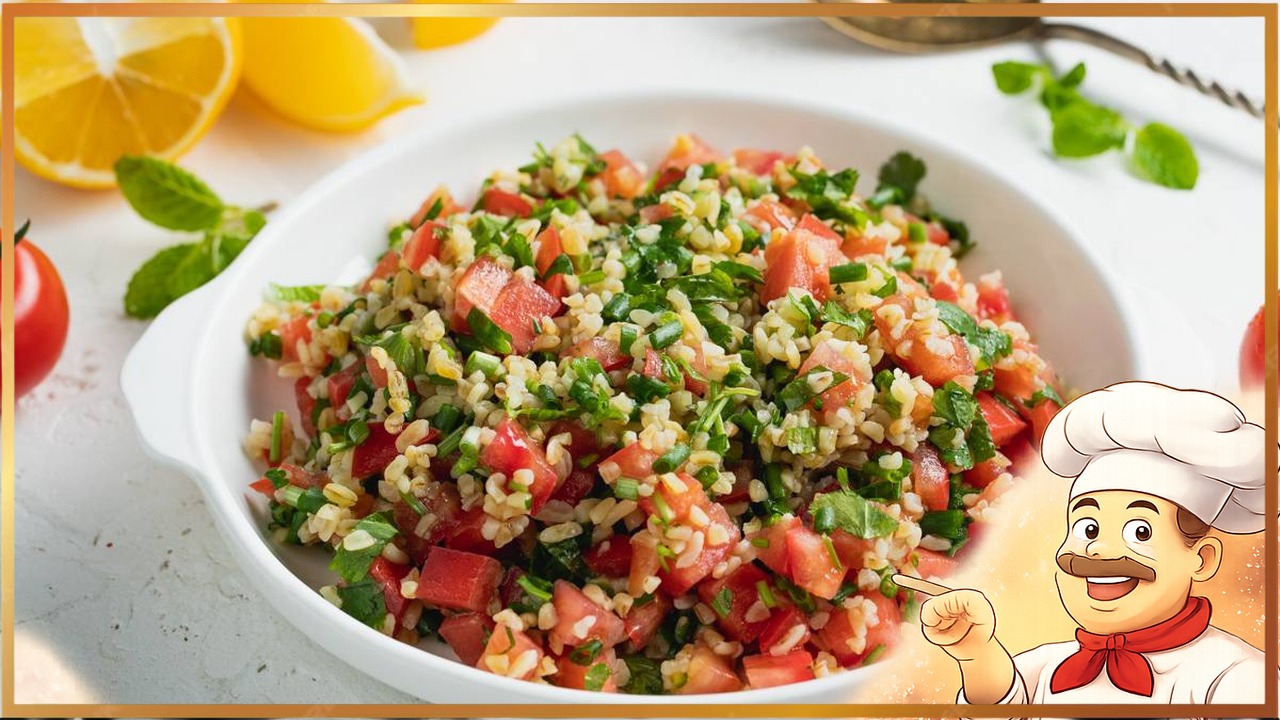 Салат с булгуром