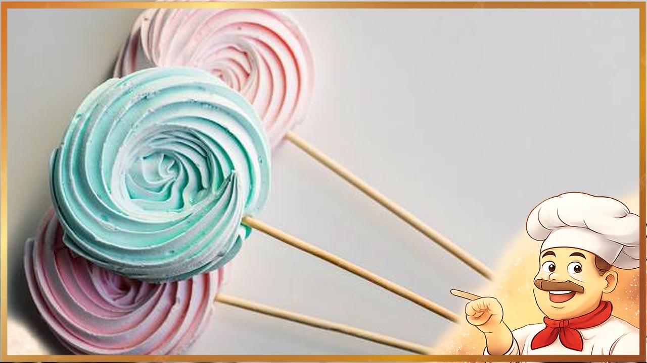 Меренга на палочках