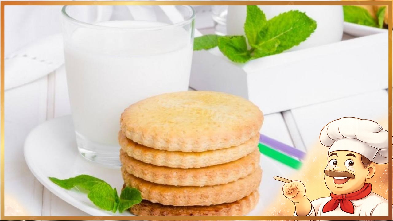 Молочный коржик