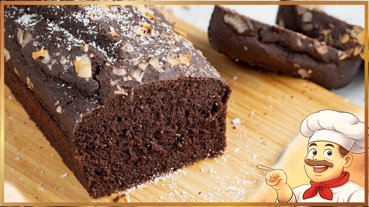 Диетический банановый кекс