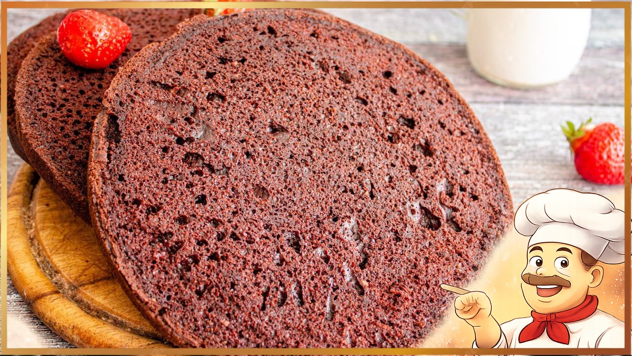 Шоколадный бисквит