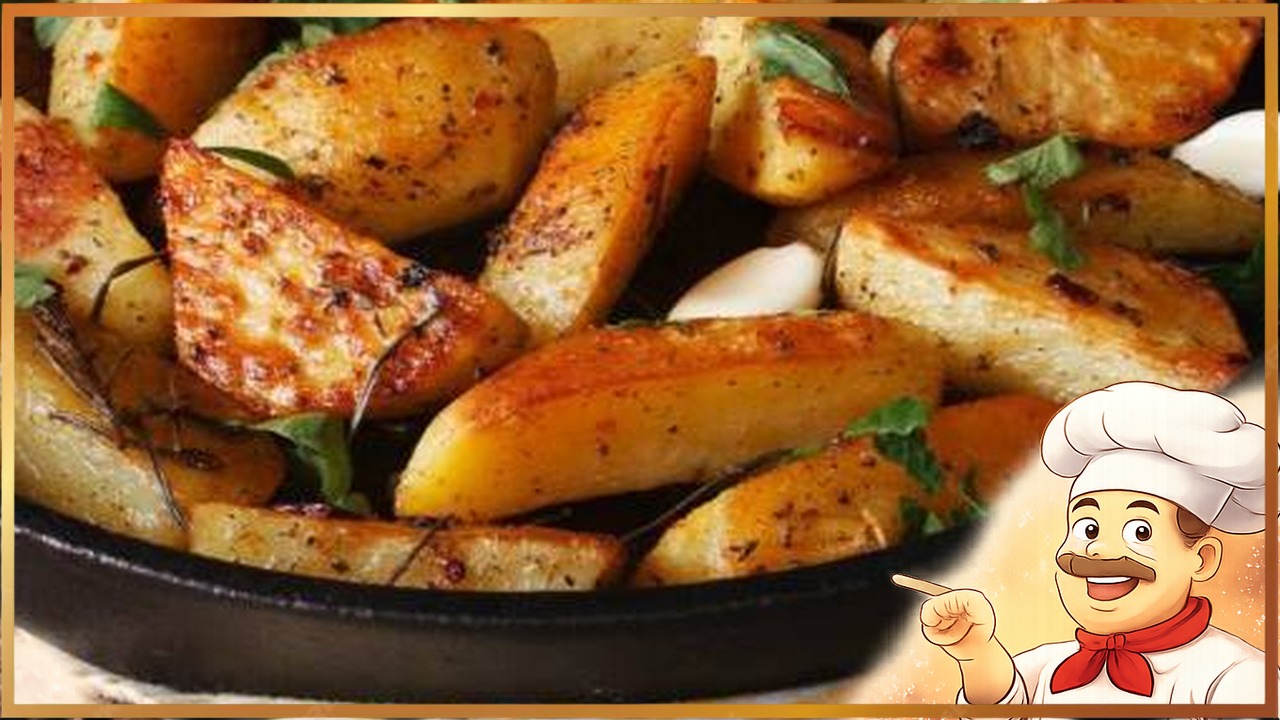 Хрустящий картофель в духовке