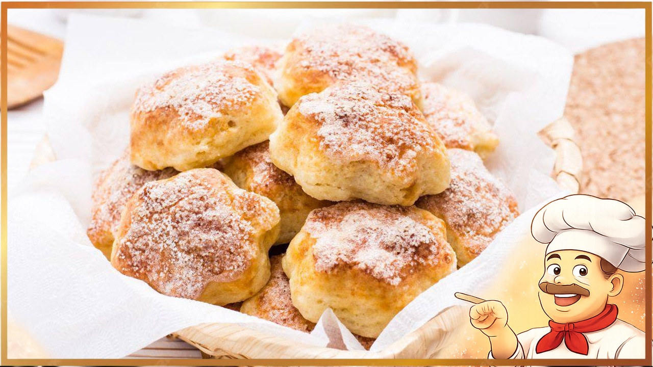 Творожное печенье