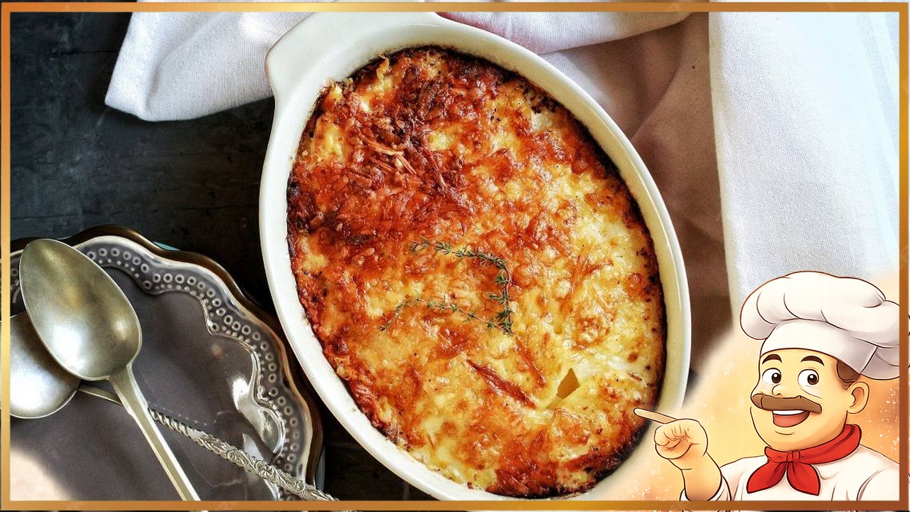 Картофельный гратен