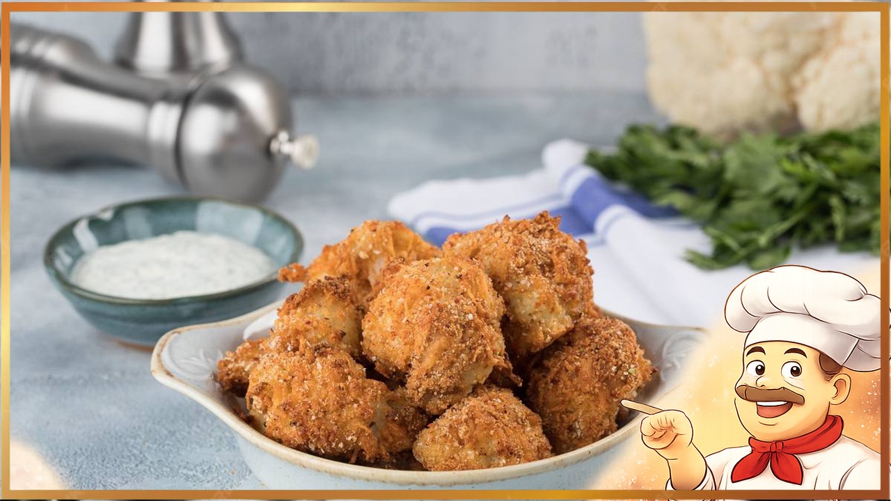 Цветная капуста в сырном кляре