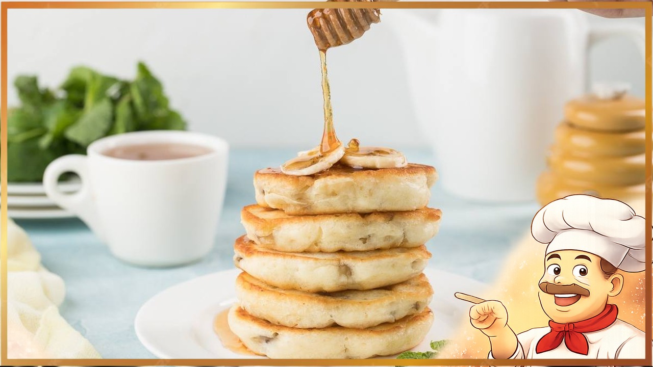 Банановые оладьи