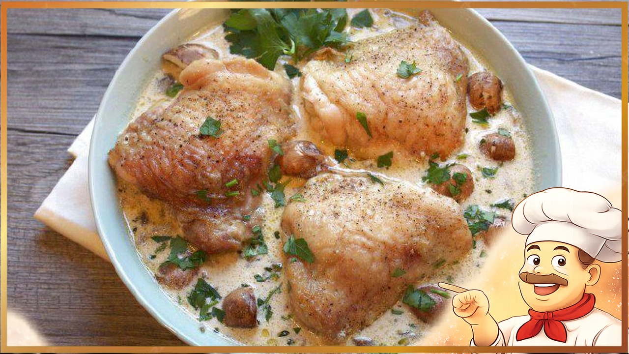 Курица в йогурте