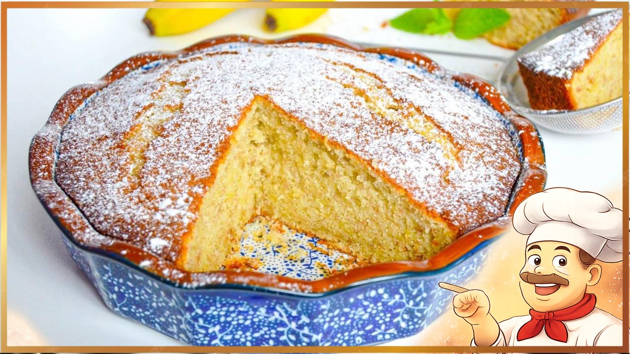 Банановый кекс