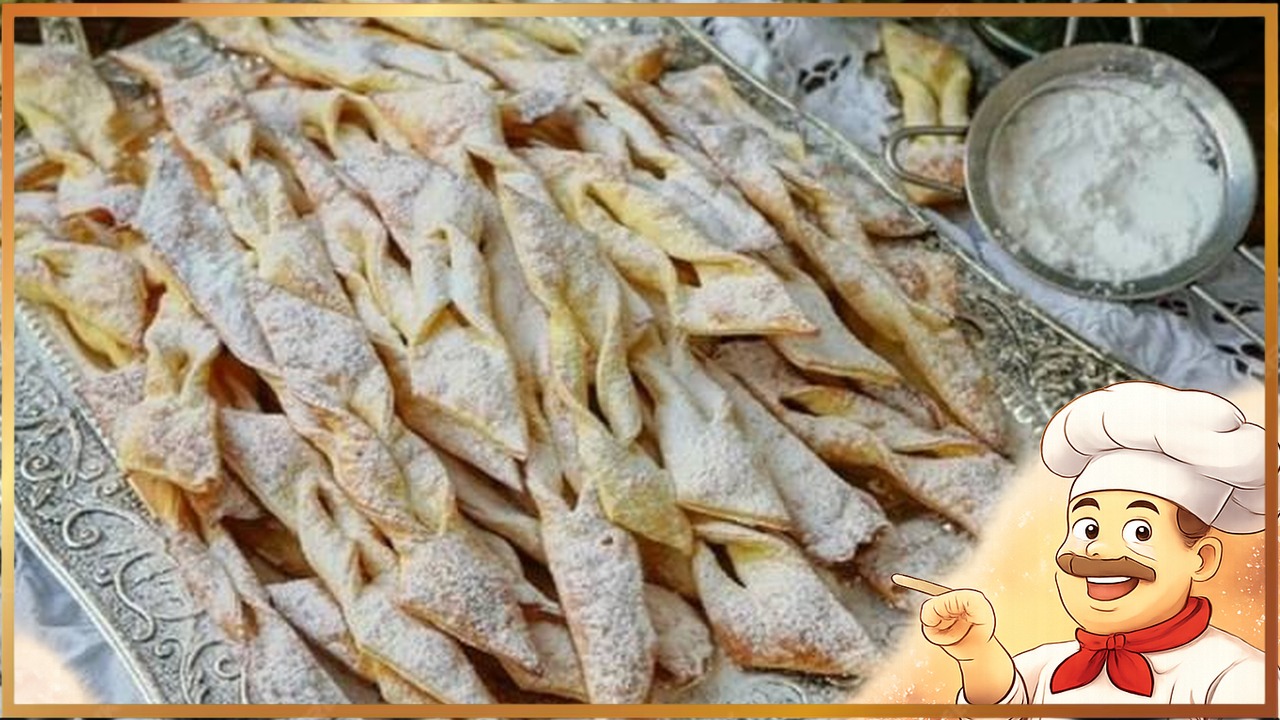 Хворост в духовке