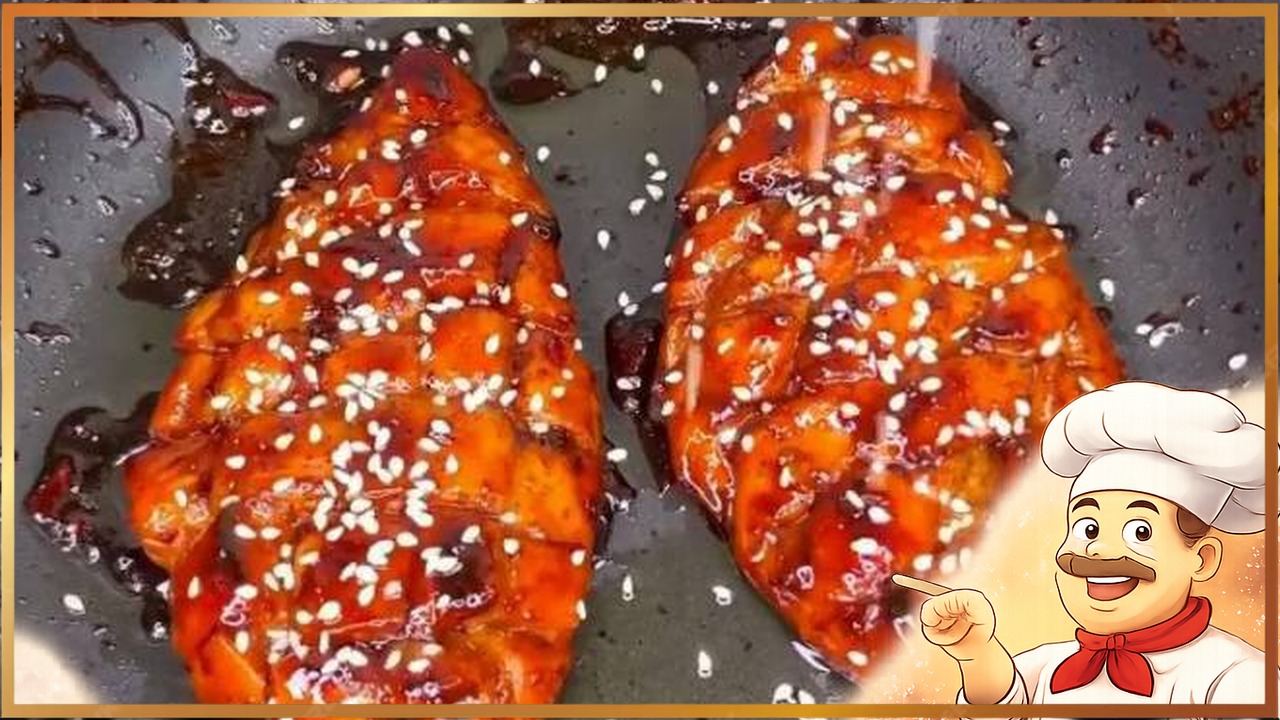 Сочная грудка в соевом соусе