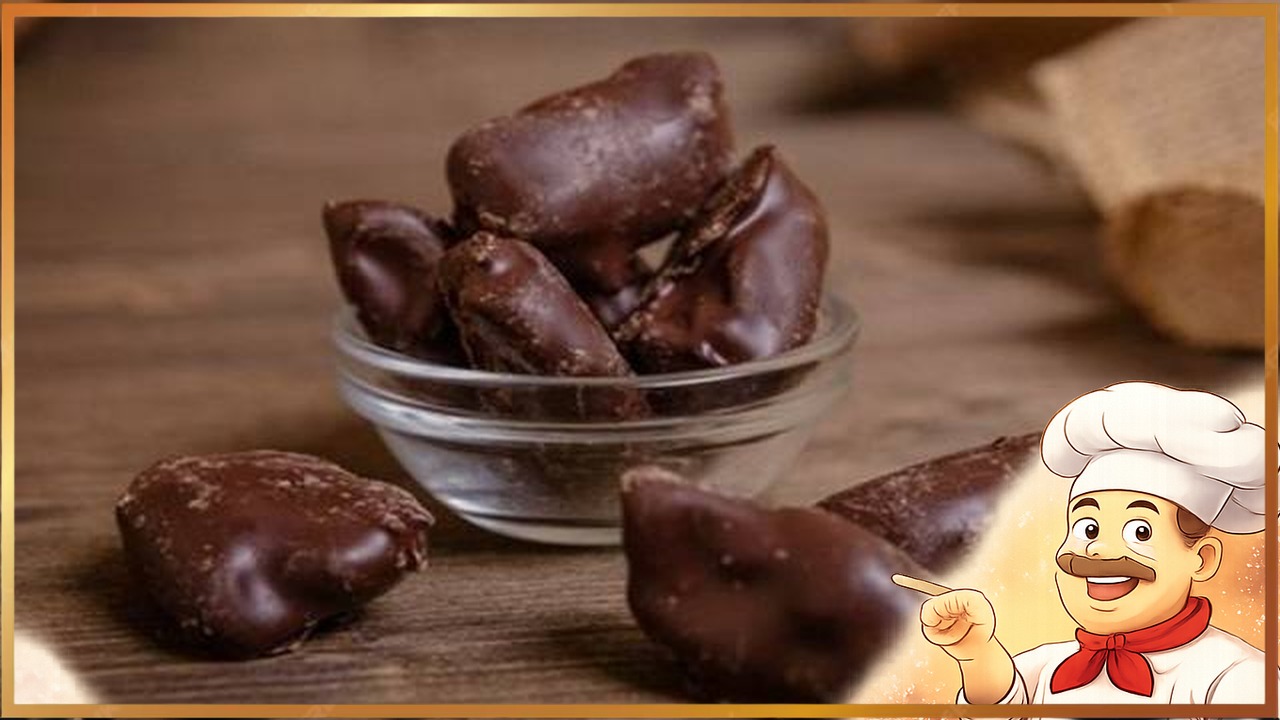 Финики в шоколаде