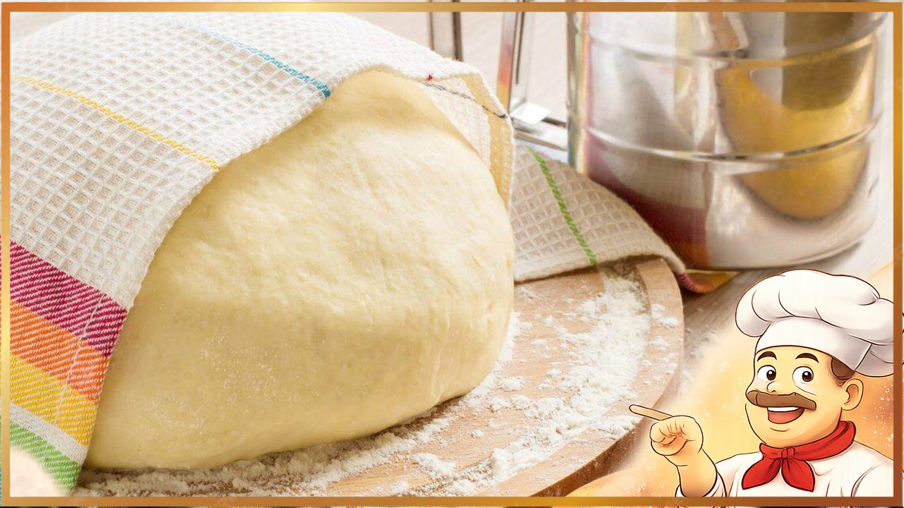 Дрожжевое тесто на кефире