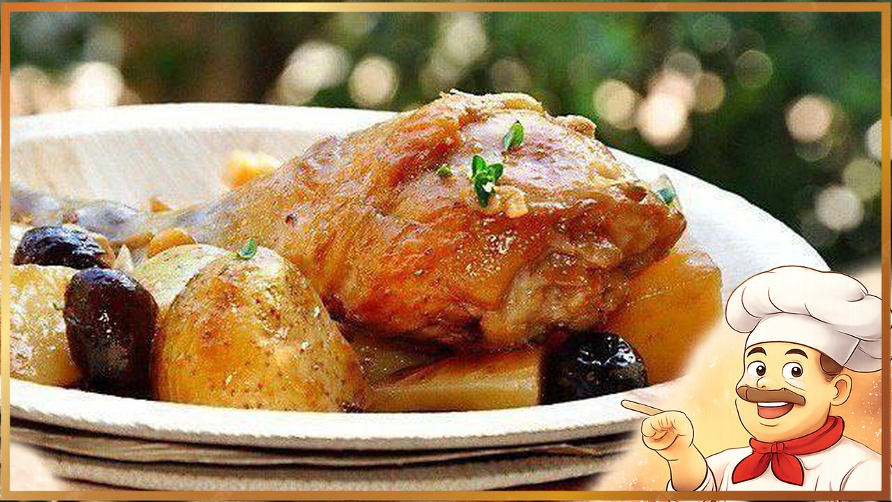 Курица в вине