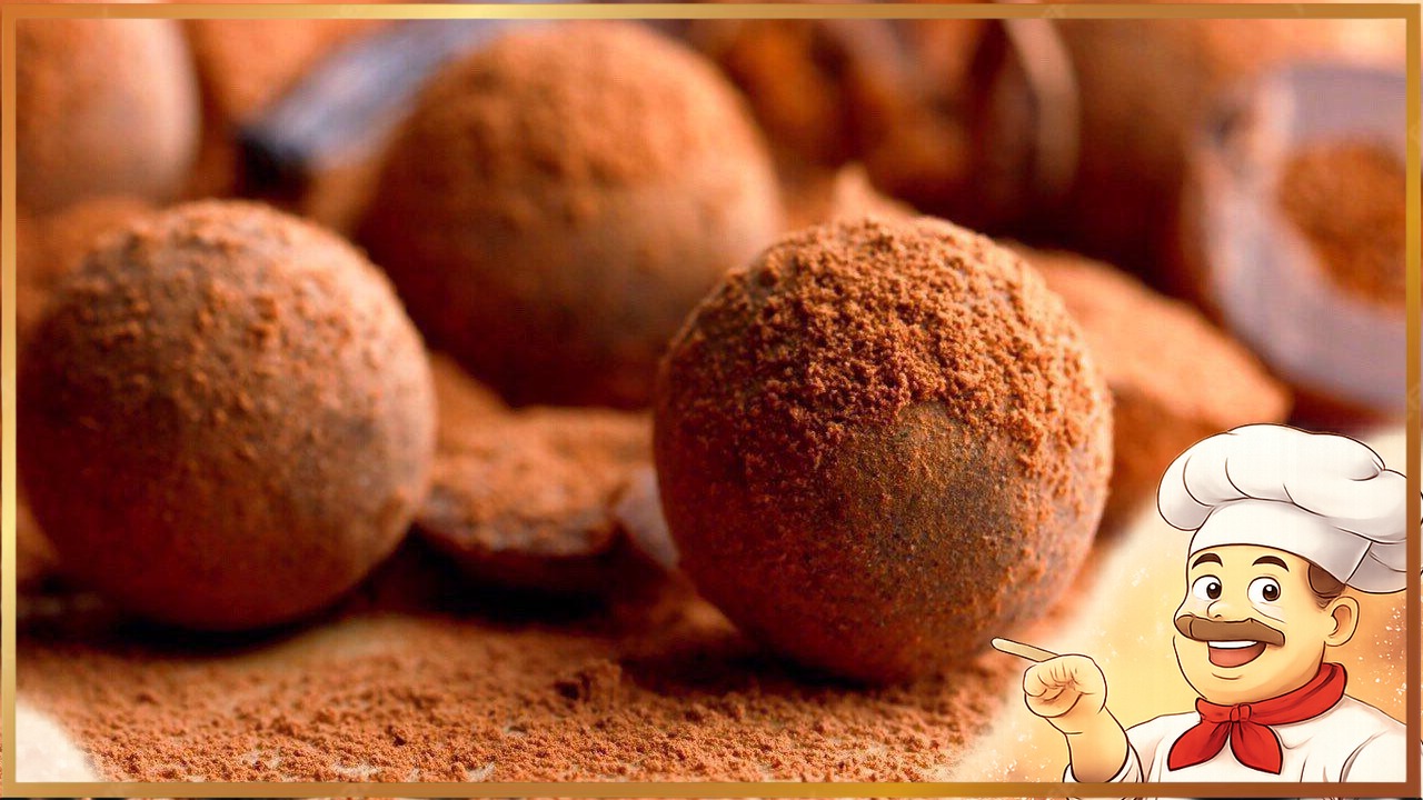 ​​​Шоколадные трюфели