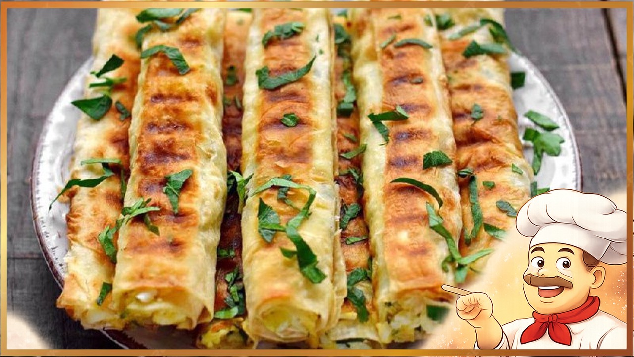 Трубочки с сыром