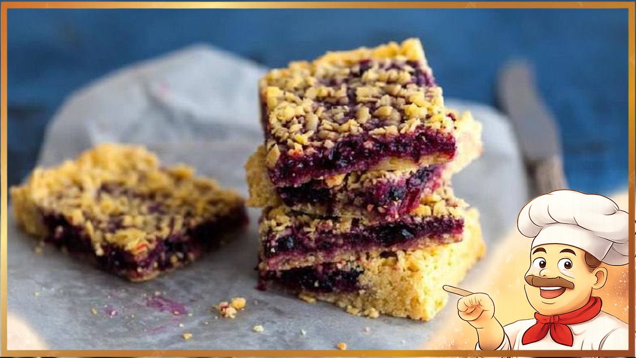 Тертый пирог с вареньем