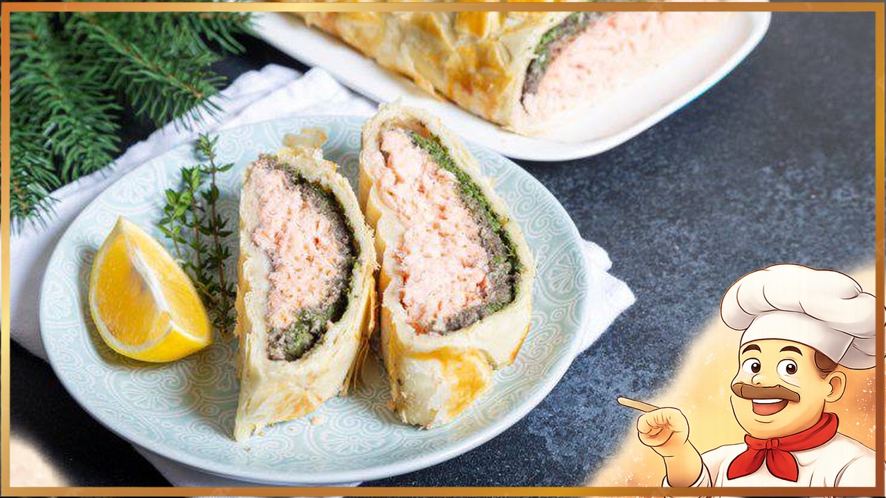 Лосось Веллингтон