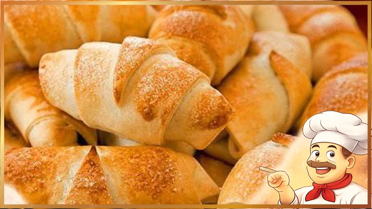 Творожные рогалики