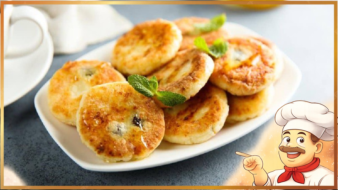 Сырники с изюмом