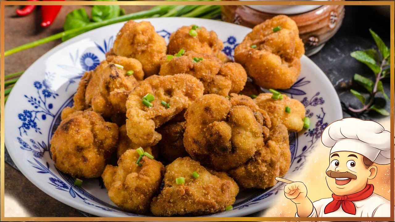 Цветная капуста в панировке