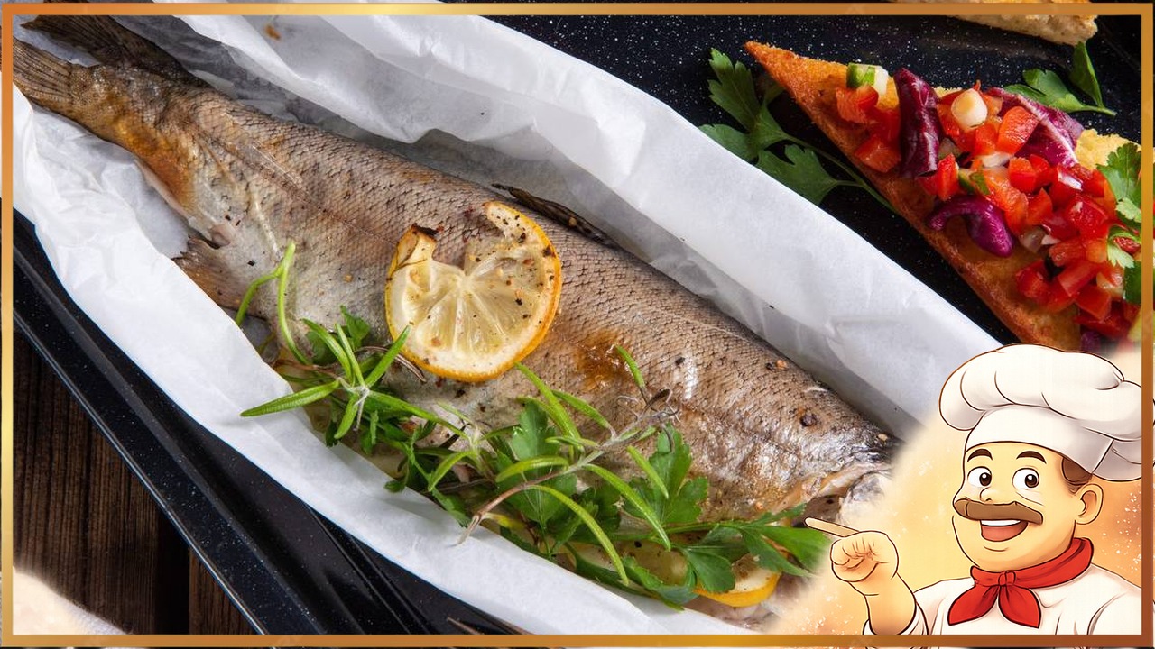 Форель в духовке