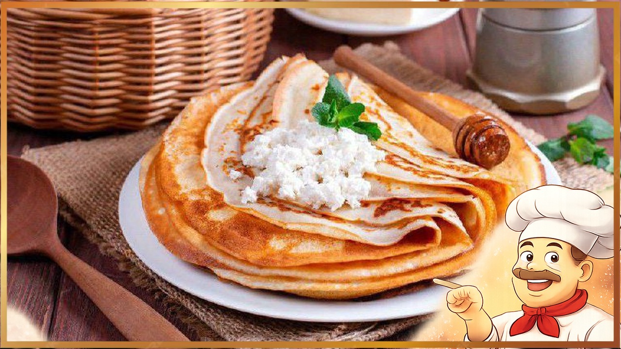 Творожные блинчики