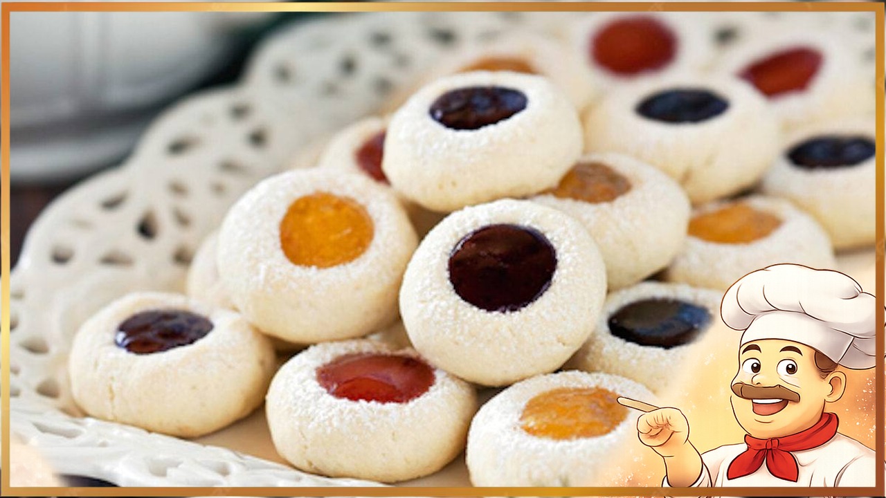 Шведское печенье с вареньем