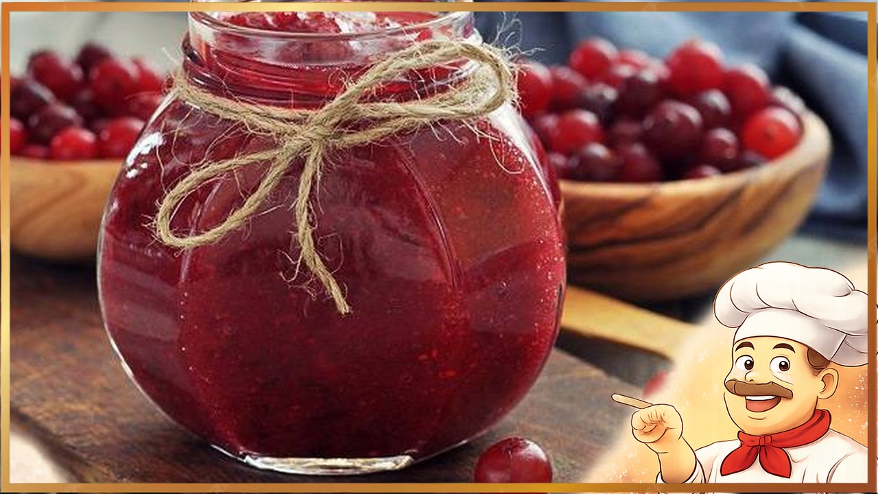 Клюква с сахаром на зиму