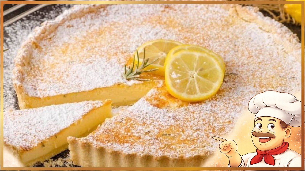 Очень нежный лимонный пирог