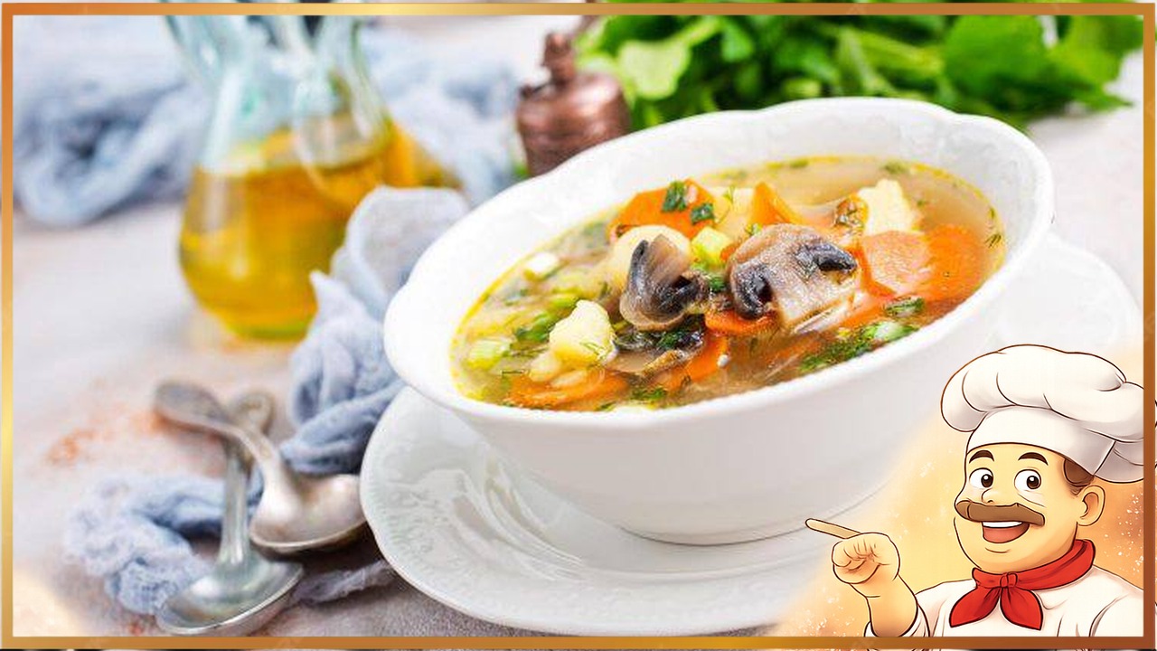 Грибной рассольник