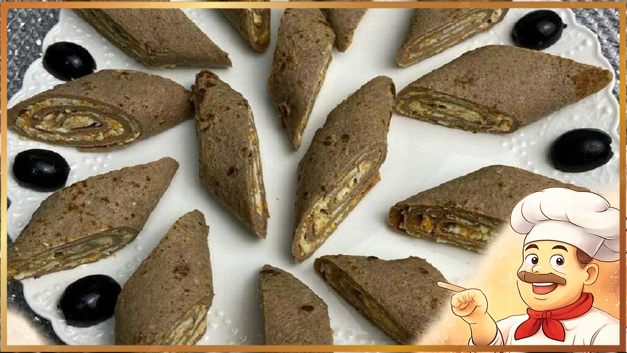 Печёночные рулетики