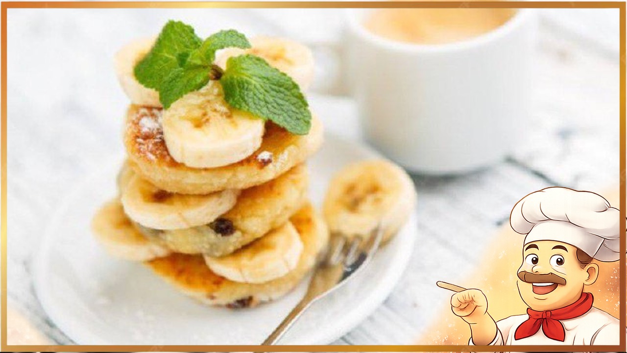 Банановые сырники